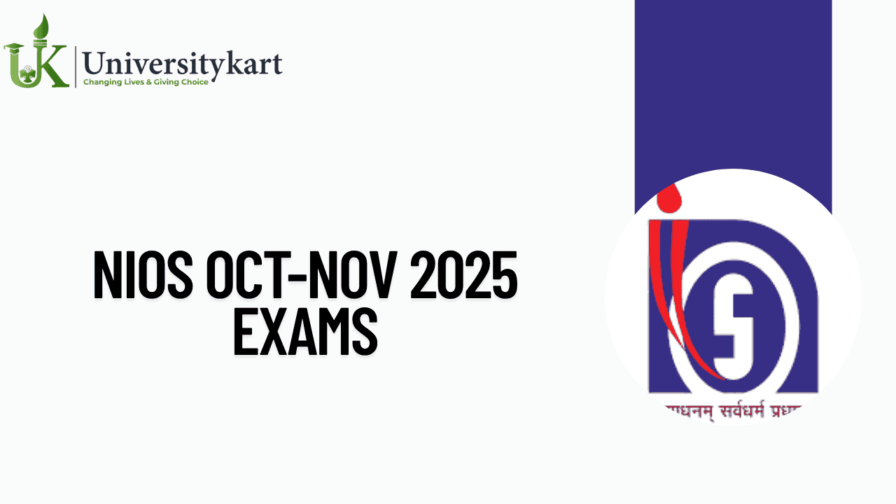 NIOS Oct-Nov 2025 Exams