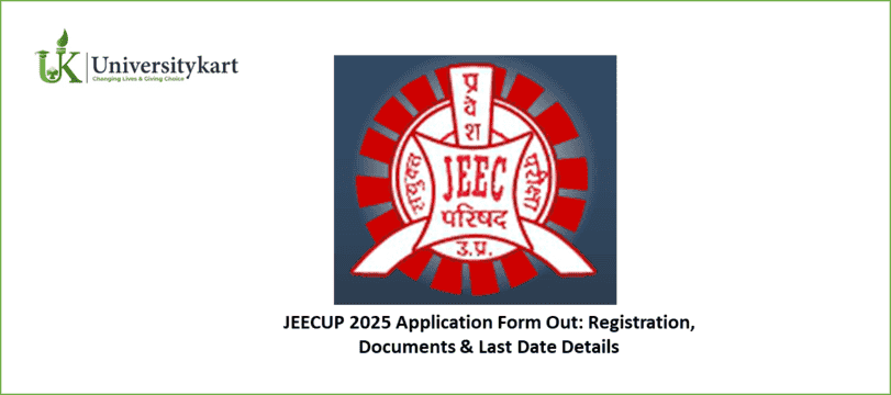 JEECUP 2025 Application Form Out