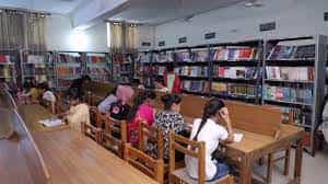 Library Mata Sundri Khalsa Girls College in Karnal