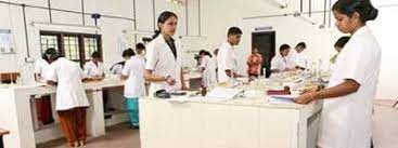 Laboratory of Nirmala College of Pharmacy, Mangalagiri in Guntur