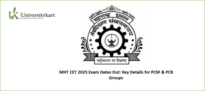 MHT CET 2025 Exam Dates Out