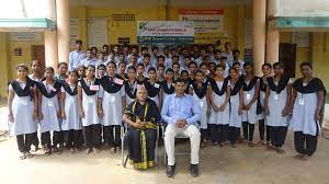 Students of Malladi Satyalingam Naicker Degree College, Kakinada in East Godavari	