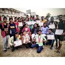 group photo Nand Kishore Degree College (NKDC,Dhanuha) in Prayagraj