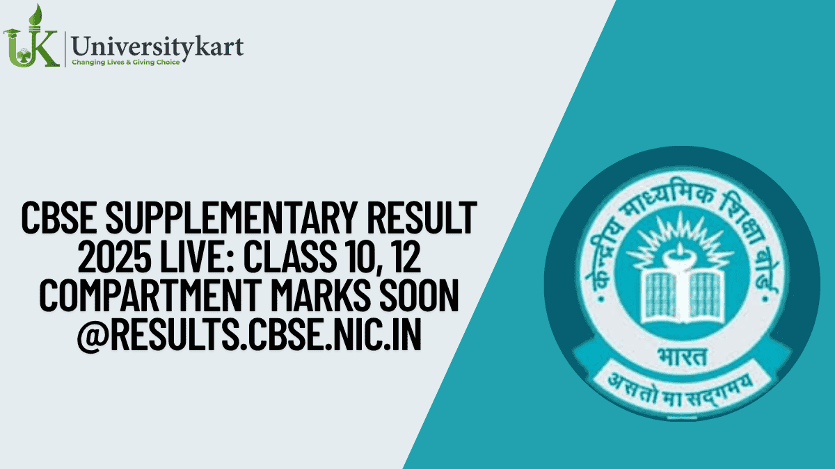 CBSE Supplementary Result 2025 Live