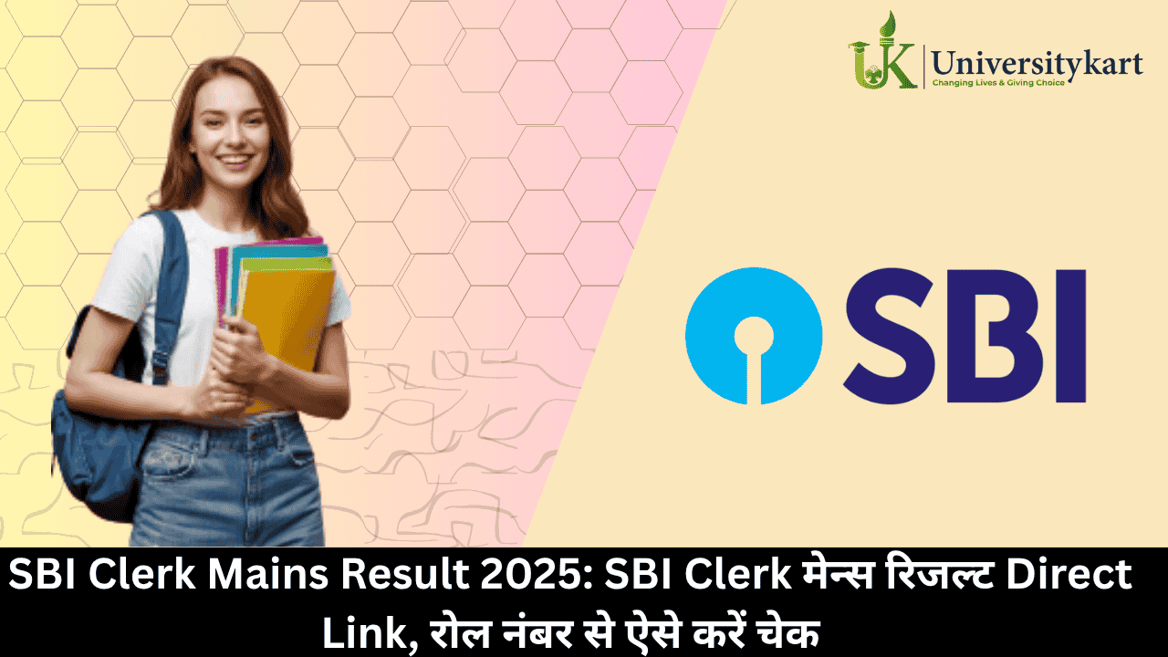 SBI Clerk Mains Result 2025