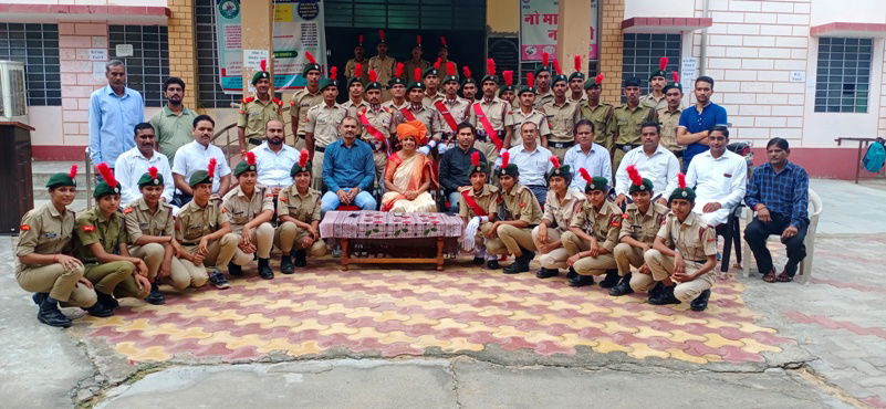 Group Photo M.J.D. Government College Taranagar in Churu