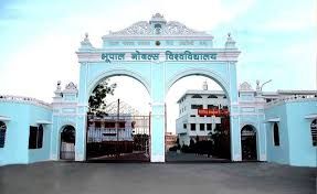 Front Gate Bhupal Nobles University in Udaipur