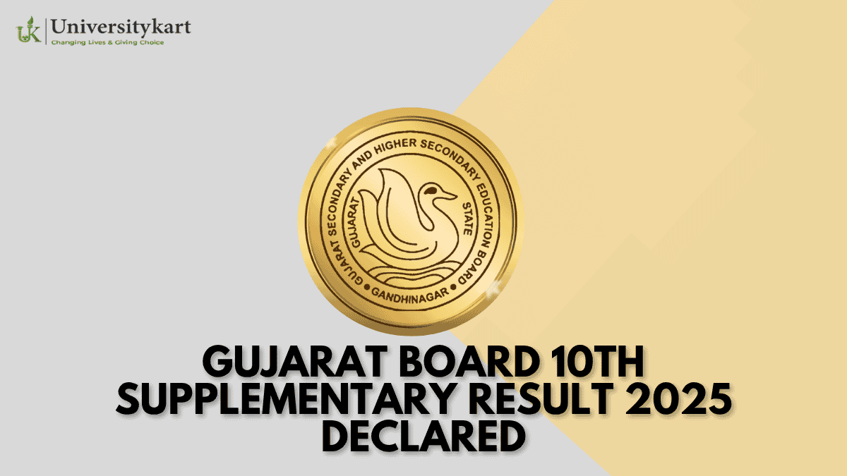 Gujarat Board 10th Supplementary Result 2025