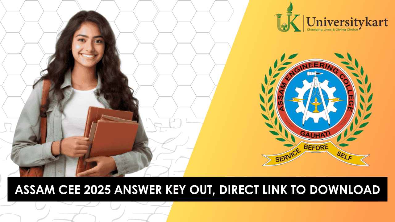 Assam CEE 2025 Answer Key OUT