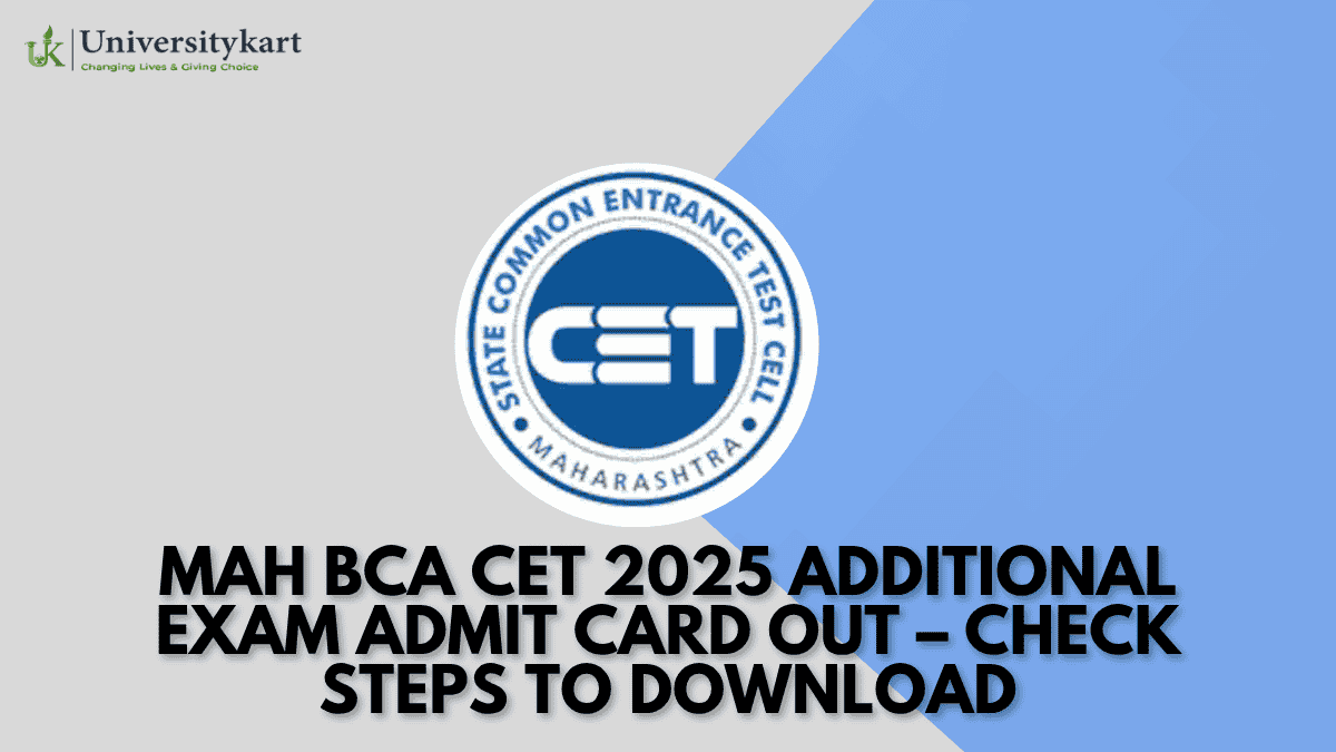 MAH BCA CET 2025 Additional