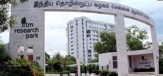 BANNER OF  Indian Institute of Technology Madras( IIT ) in Chennai	