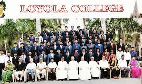 students  Loyola College in Chennai	