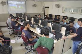 Compter lab  Shri Aurobindo College New Delhi