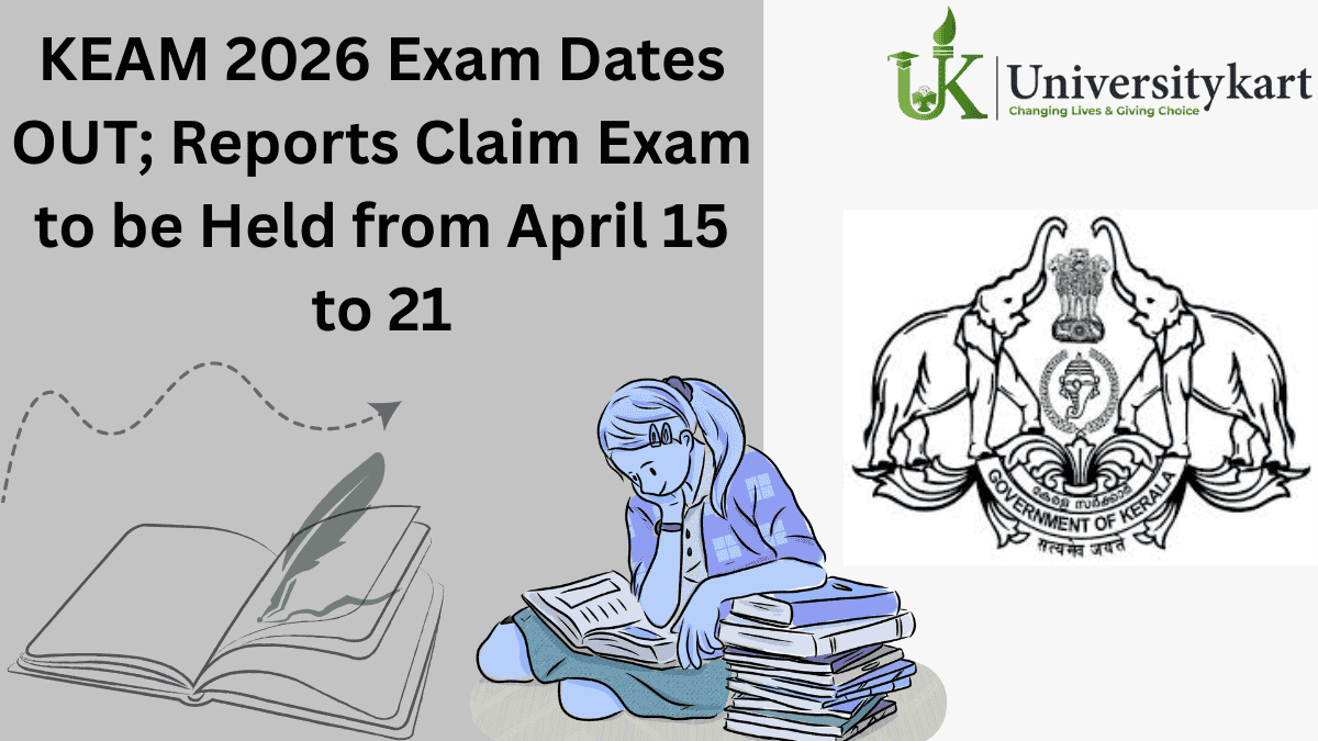 KEAM 2026 Exam Dates OUT