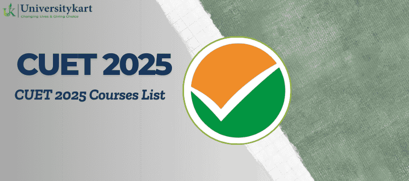 CUET 2025 Courses List