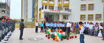 Republic Day Photo Aryabhatta Knowledge University in Araria	