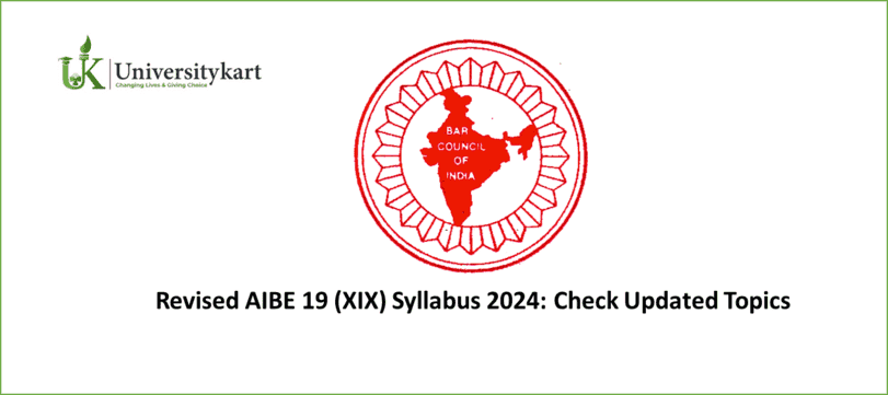 Revised AIBE 19 (XIX) Syllabus 2024