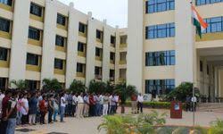 Bulding of  International Institute of Information Technology in 	Bangalore Urban