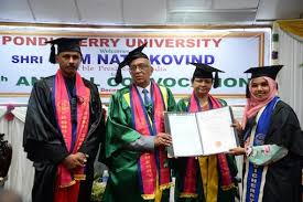 Convocation Photo  Pondicherry University in Puducherry