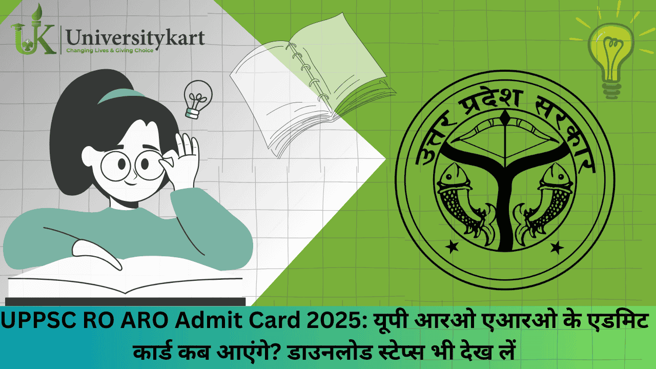 UPPSC RO ARO Admit Card 2025