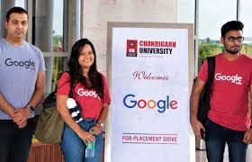 Google Students visit Chandigarh University in Sahibzada Ajit Singh Nagar