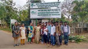 Teachers students group pic The University of Trans-Disciplinary Health Sciences and Technology (TDU) in Bangalore Rural