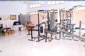 Gymnasium of Pedanandipadu college of arts & science, Guntur in Guntur