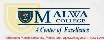 Malwa College logo