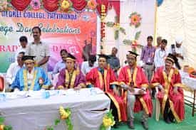 Convocation at Government Degree College, Pattikonda in Kurnool	