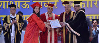 Convocation Photo Kushabhau Thakre Patrakarita Avam Jansanchar Vishwavidyalaya in Raipur