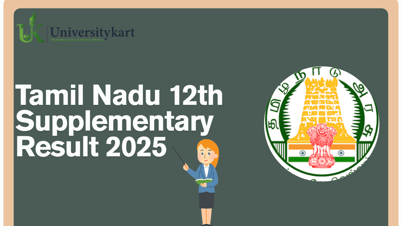 Tamil Nadu 12th Supplementary Result 2025