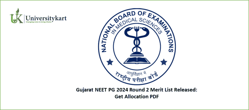 Gujarat NEET PG 2024 Merit List Released