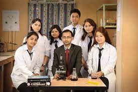 Practical lab  Assam Down Town University in Guwahati