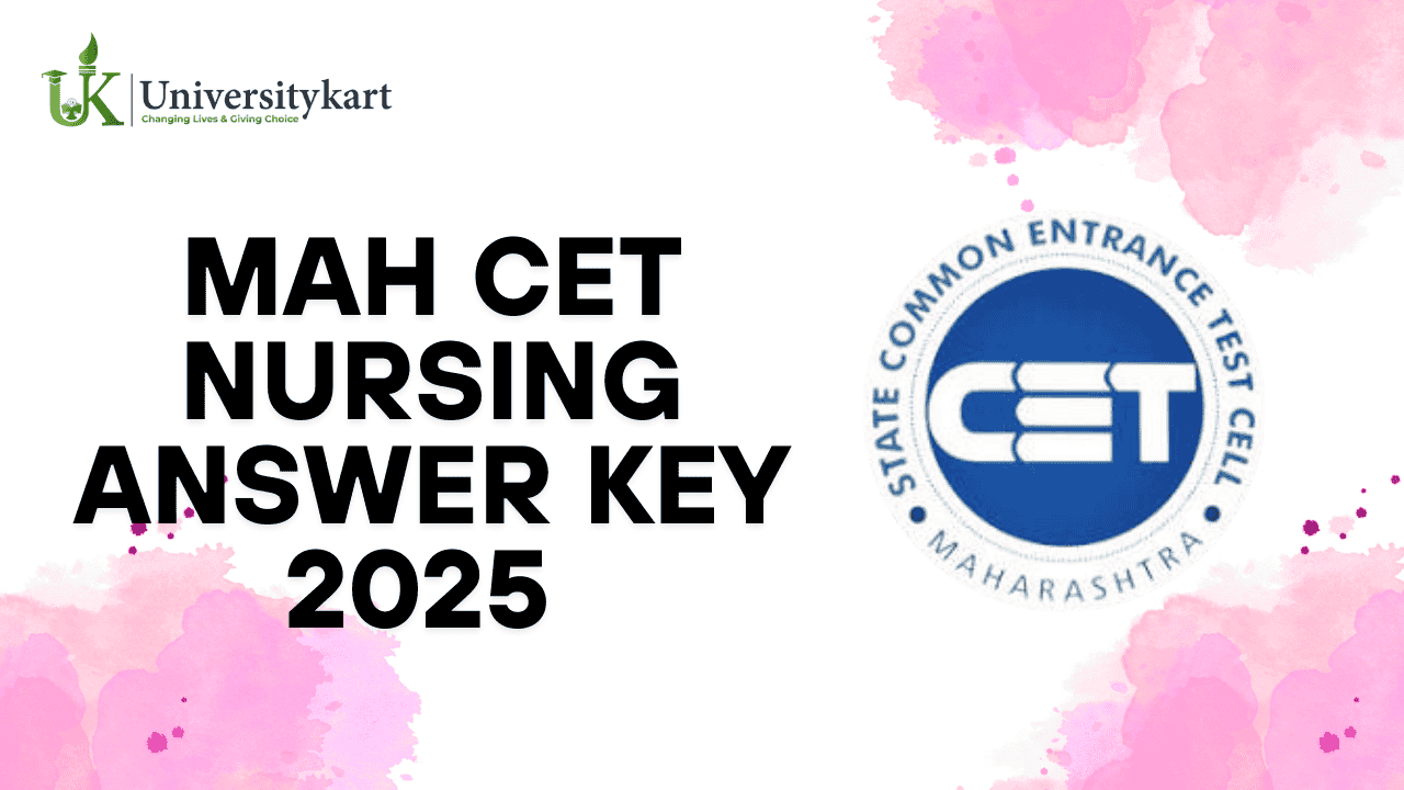 MAH CET Nursing Answer Key 2025