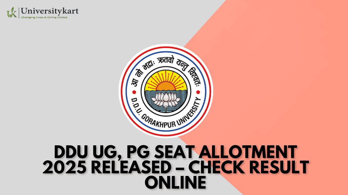 DDU UG, PG Seat Allotment 2025