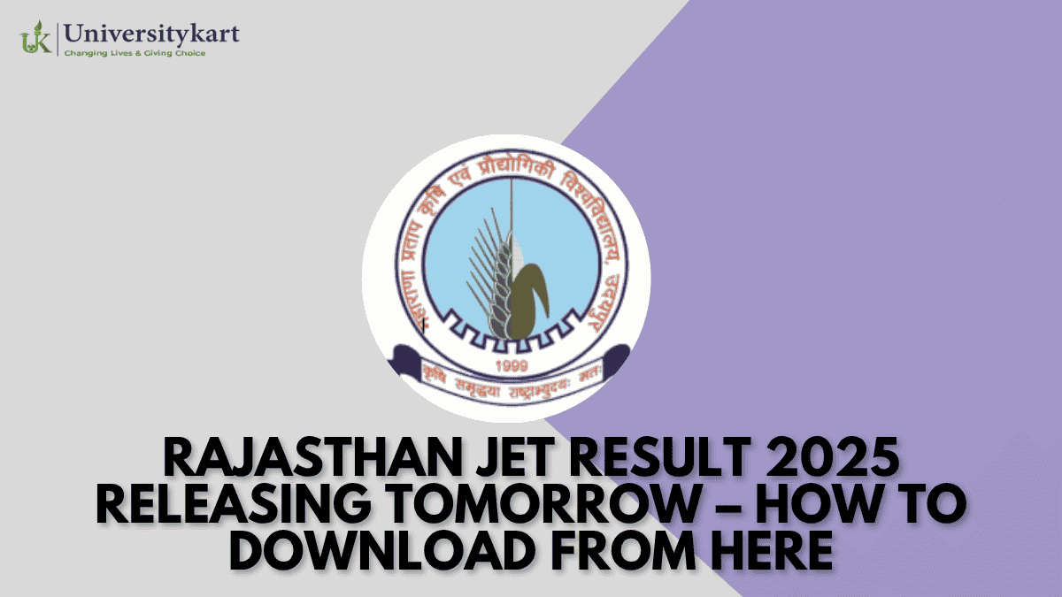 Rajasthan JET Result 2025