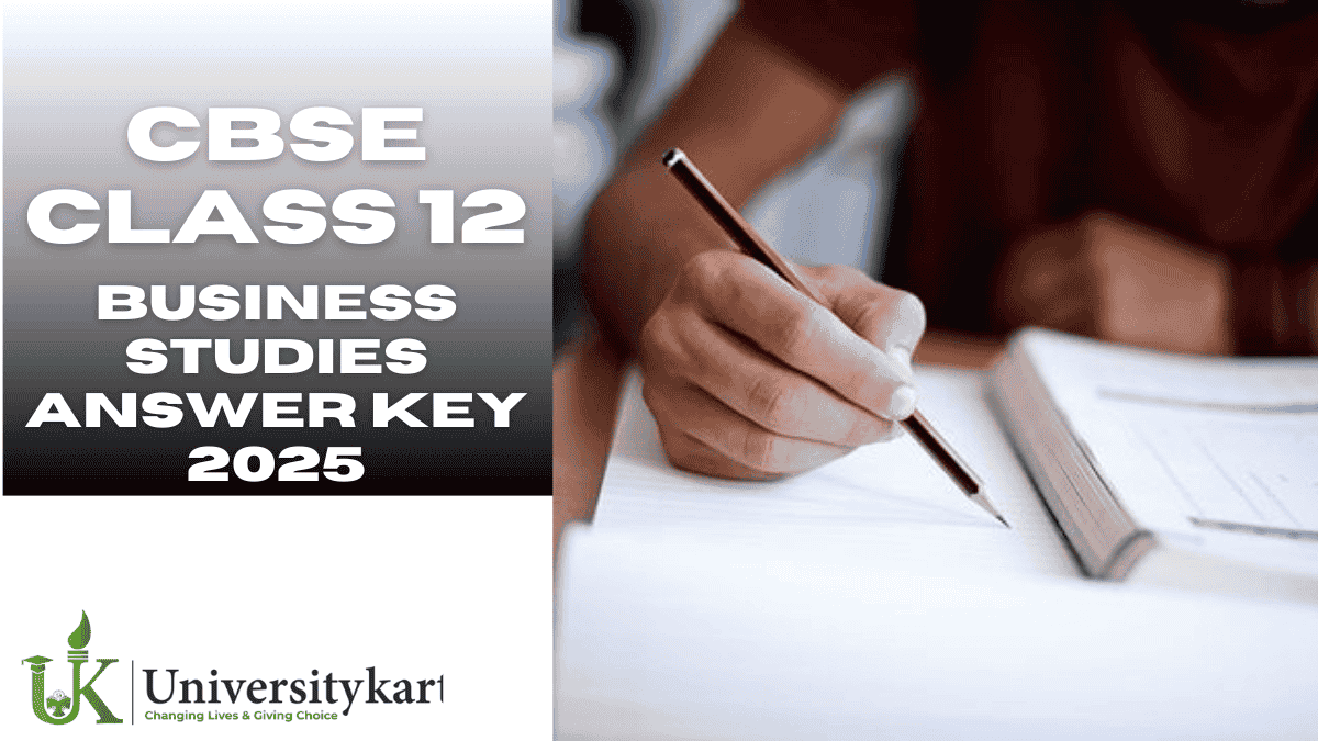 CBSE Class 12 Business Studies Answer Key 2025: