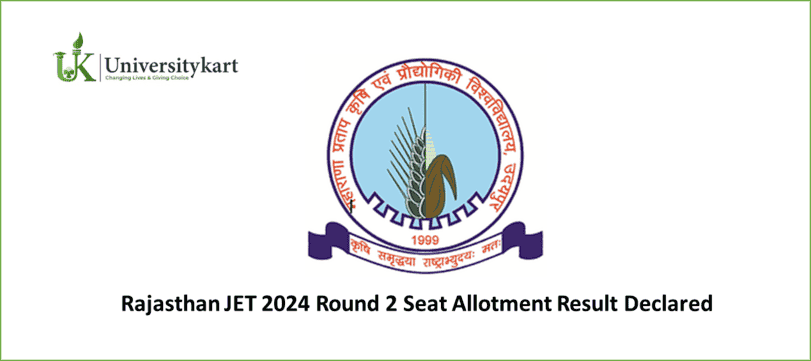 Rajasthan JET 2024 Round 2 Seat Allotment