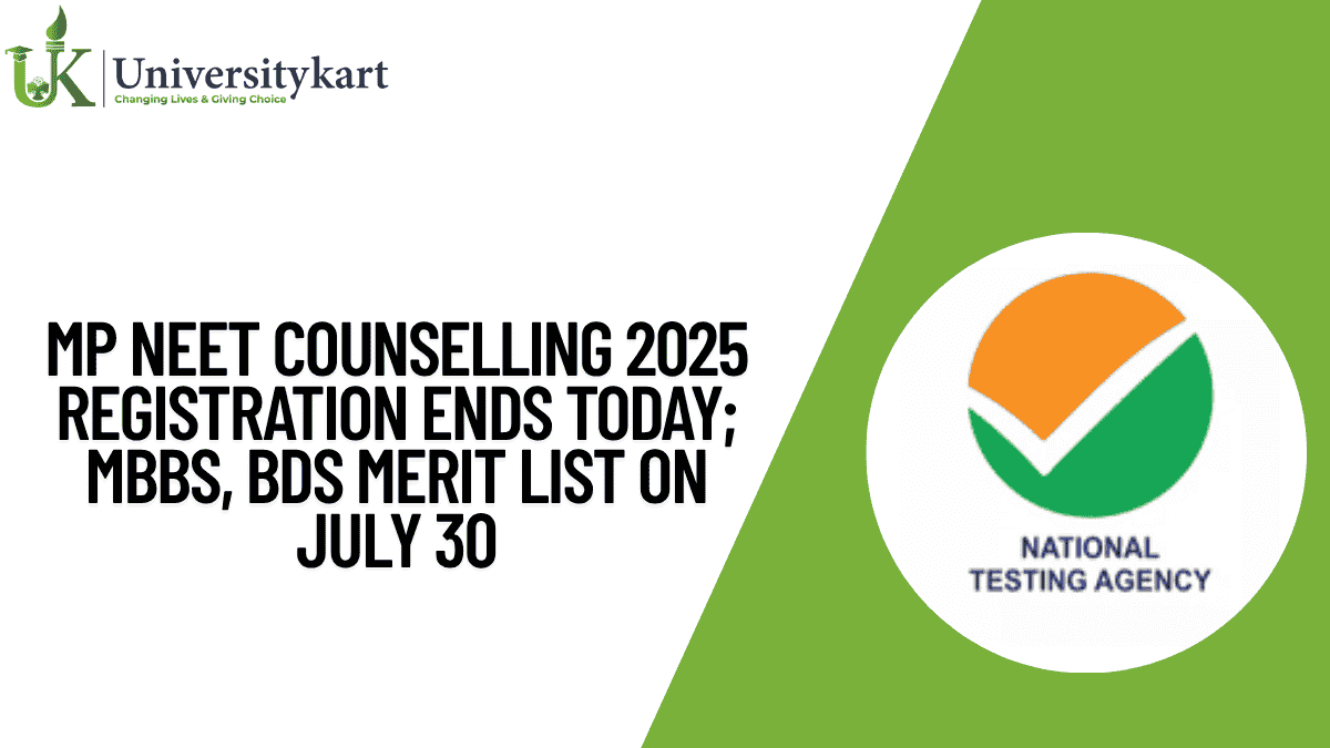 MP NEET Counselling 2025 Registration Ends Today