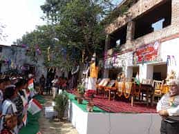Republic day celebrateJai Kishan Balika Mahavidyalaya (JKBM, Unnao) in Unnao