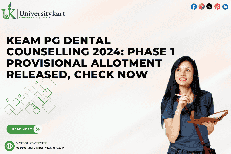 KEAM PG Dental Counselling 2024: