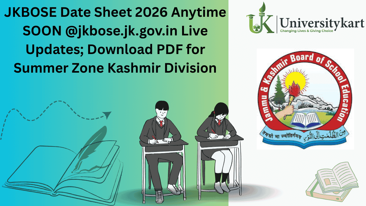JKBOSE Date Sheet 2026