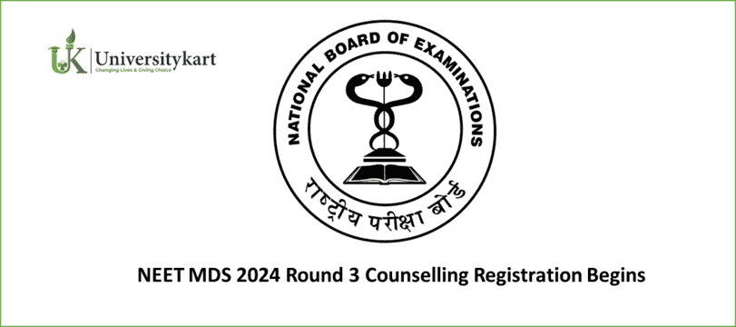 NEET MDS 2024 Round 3