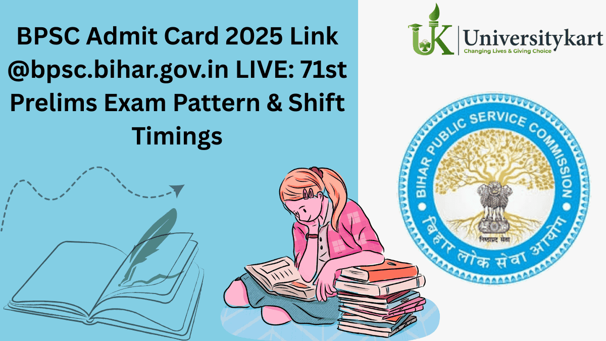 BPSC 71st Prelims Admit Card 2025 LIVE