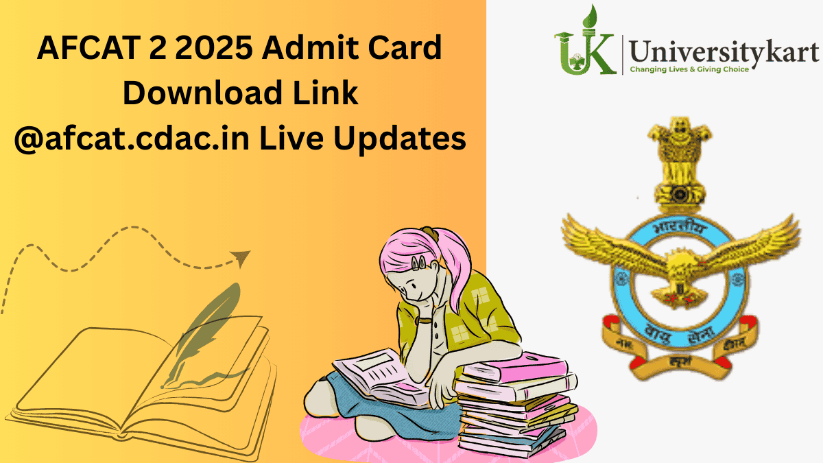 AFCAT 2 2025 Admit Card OUT @afcat.cdac.in