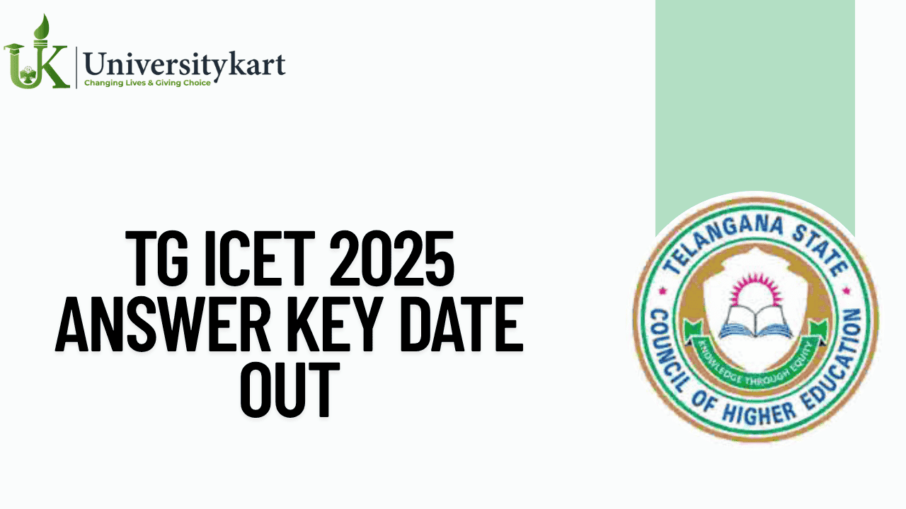 TG ICET 2025 Answer Key Date Out 