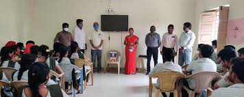 Class Room of Government Degree College, Razole in East Godavari	