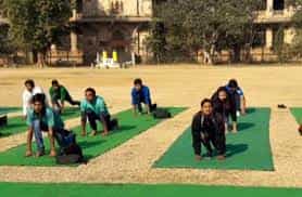yoga pic Maharani Laxmi Bai Government College of Excellence (MLB, Gwalior) in Gwalior