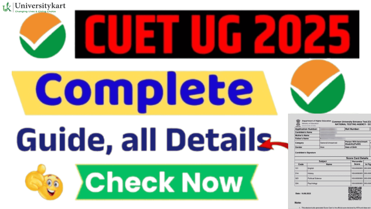 CUET UG 2025 Admission Guide