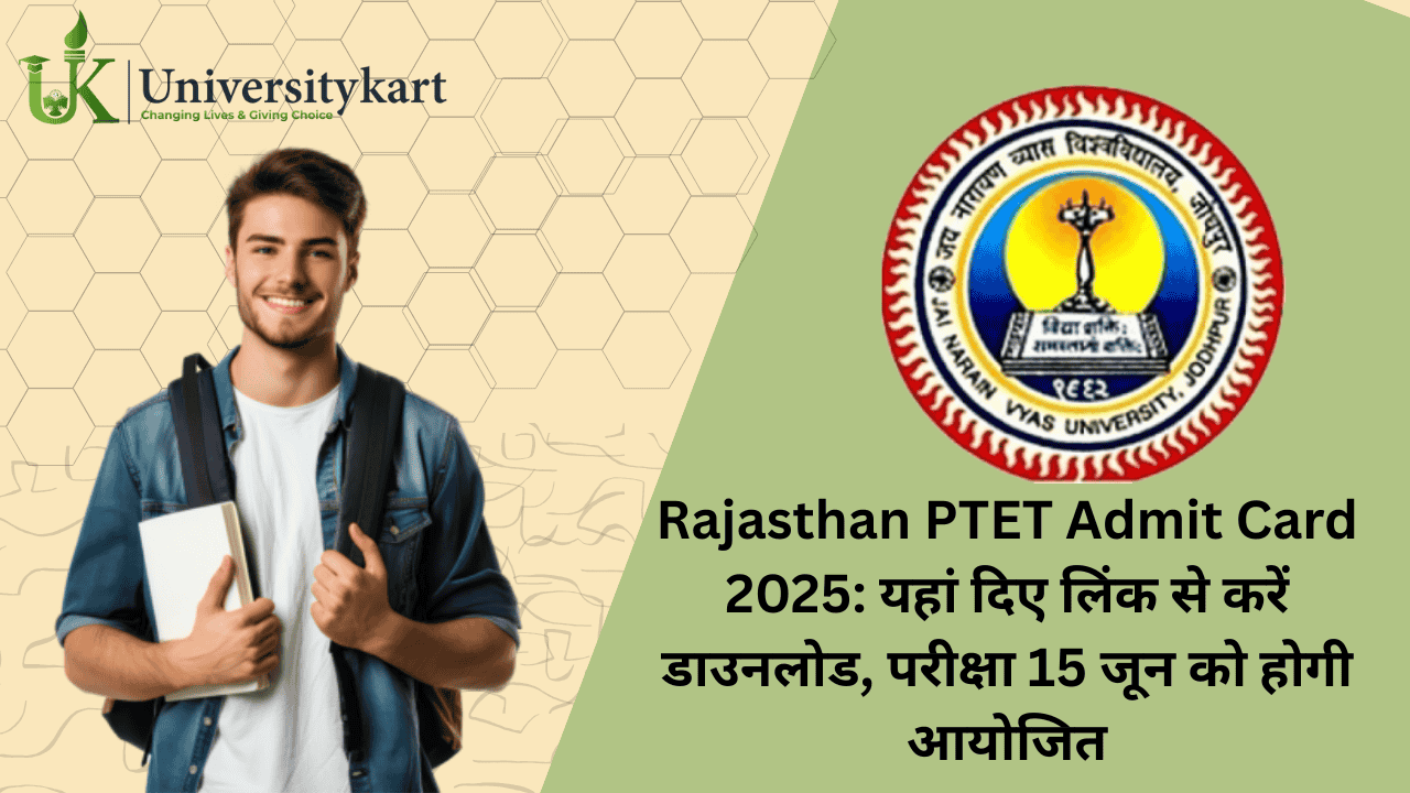 Rajasthan PTET Admit Card 2025